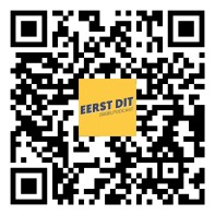 Eerst dit QR