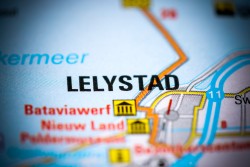 kaart Lelystad